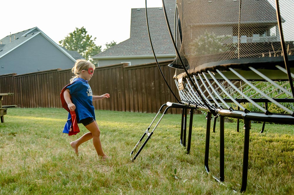 Springfree FlexrStep suitable for Springfree trampolines.