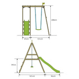 Forest single multiplay foot print.