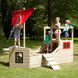 TP Pirate Galleon Wooden Playhouse - 5021854901645