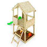 TP Wooden Adventure Multiplay Playhouse with Slide - 5021854903052