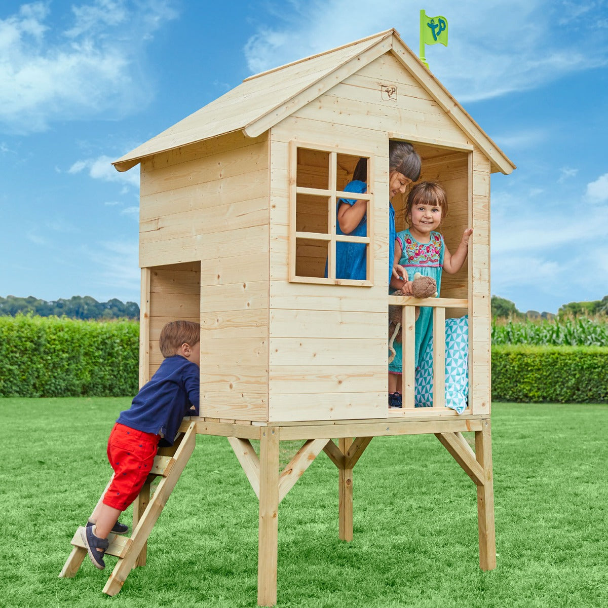 TP Sunnyside Wooden Tower Playhouse - 5021854903076