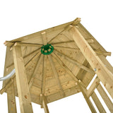 tp Castlewood Beeston Wooden Climbing Frame with Swing Set and Slide -  5021854934032