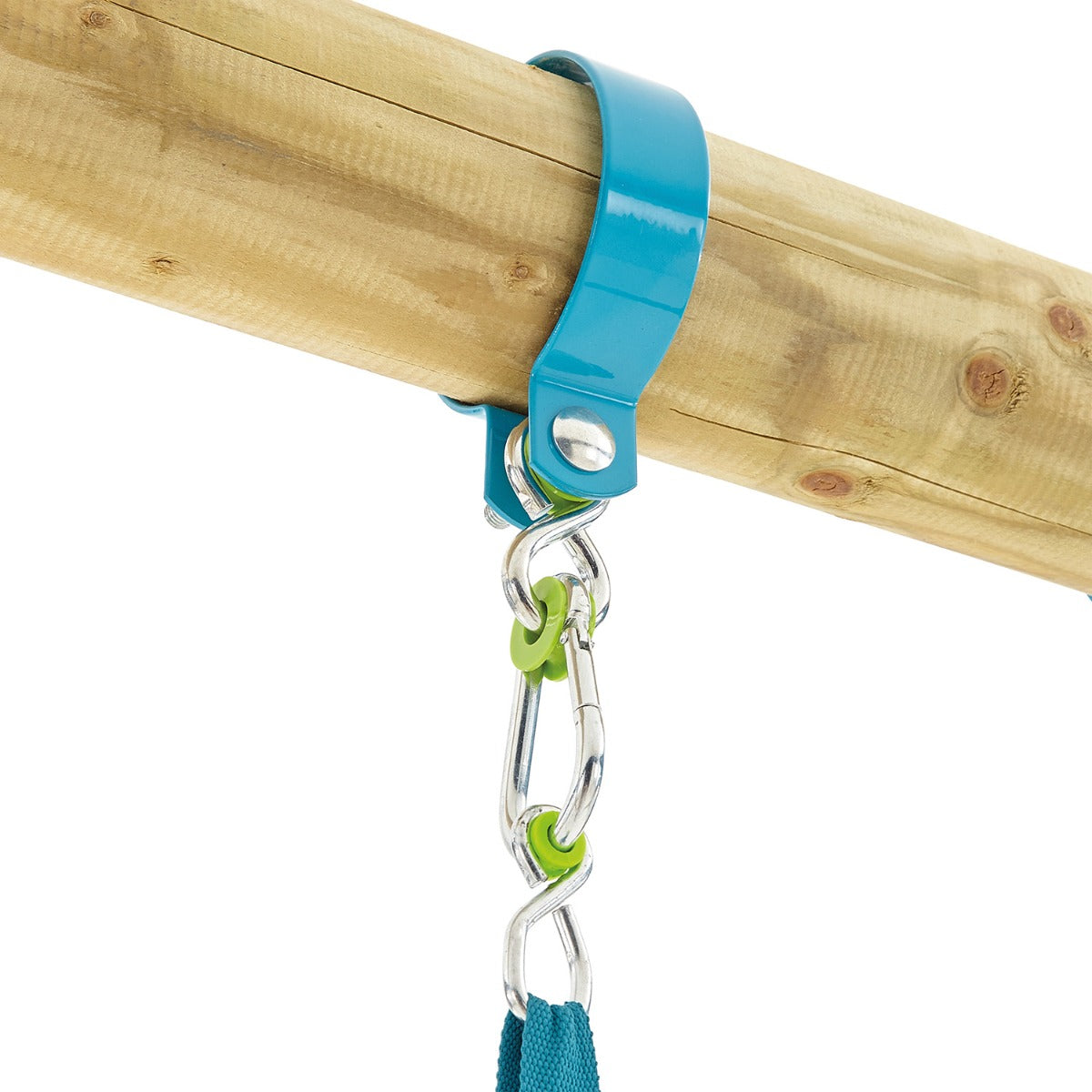 TP Merlin Wooden Compact Swing and 8ft Slide Set - 5021854908927