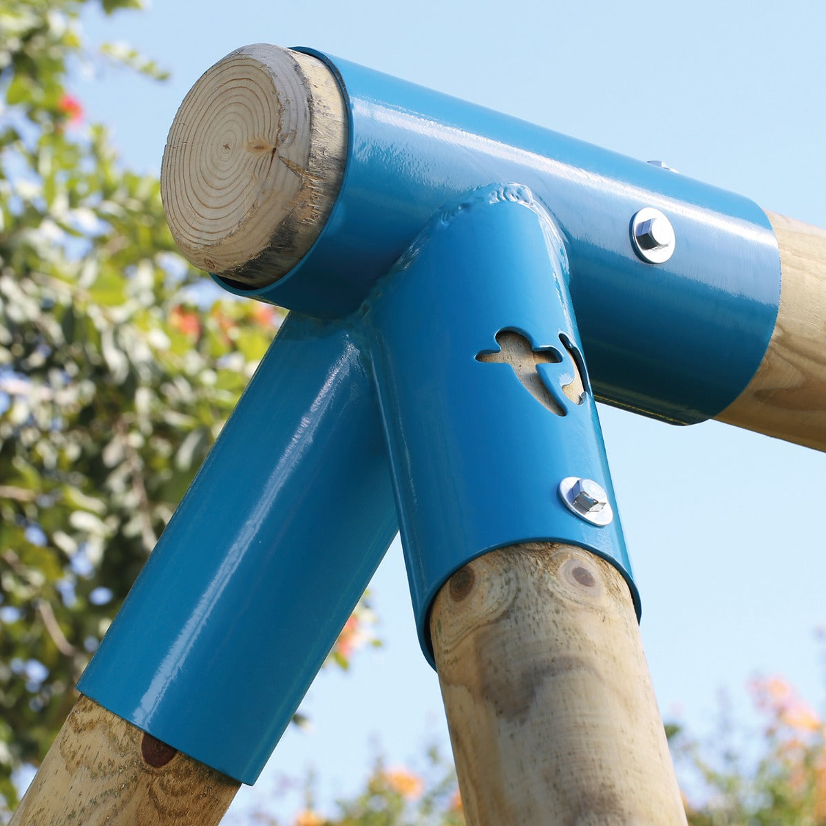 TP Robin Wooden Compact Swing and 6ft Slide Set - 5021854908903