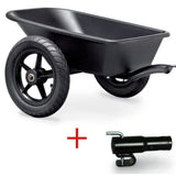 BERG Buddy B Orange with Trailer L and FREE Flashing Light