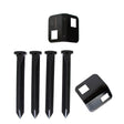 Springfree Ground Anchor.  4 x pegs and 2 x brackets.