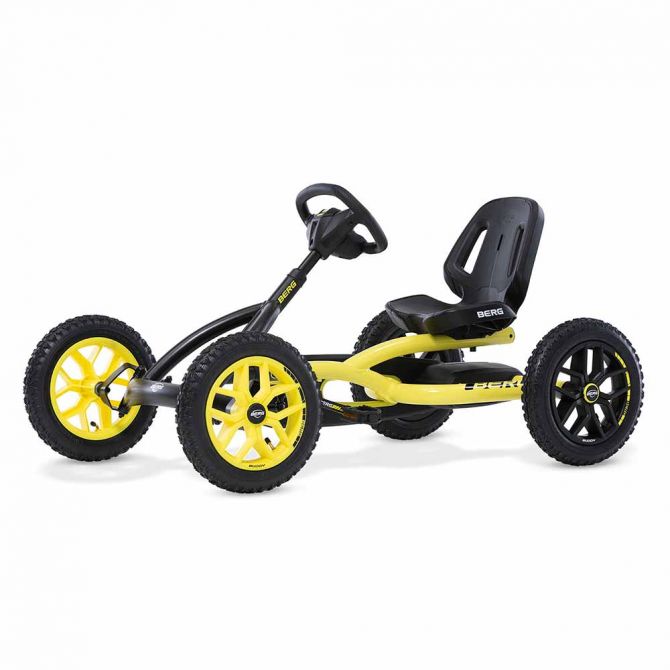  Berg Toys - Buddy Graphite Pedal Go Kart - Go Kart - Go Cart  for Kids - Pedal Car Outdoor Toys for Children Ages 3-8 - Ride On-Toy - BFR  System 