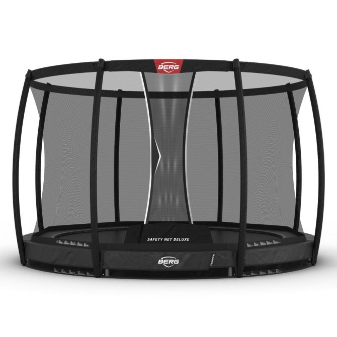 BERG INGROUND CHAMPION 330 Grey with SAFETY NET DELUXE BERG