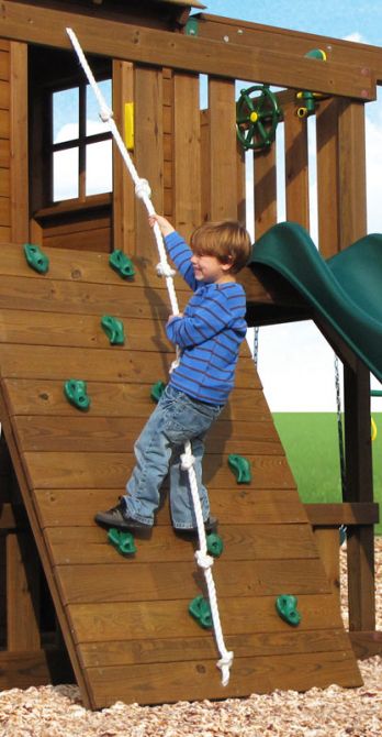 Rock climbing store playset