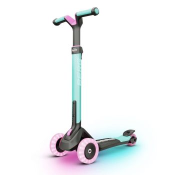 BERG Nexo Foldable Lights LED Deck 3 Wheeled Scooter Mint - 8715839090635