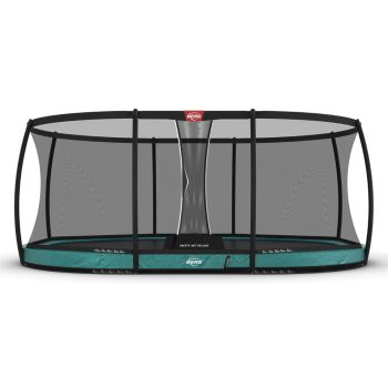 BERG Grand Champion InGround 520 Green + Safety Net Deluxe - 8715839071795