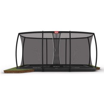 BERG Ultim Champion FlatGround 500 Grey + Safety Net Deluxe XL - 8715839084900