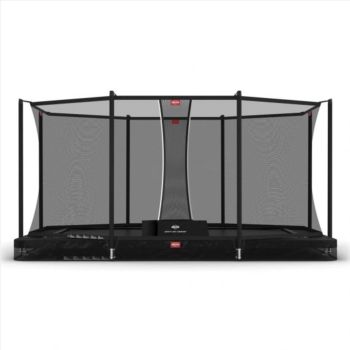 BERG Ultim Favorit InGround 410 Black with Safety Net Comfort - 8715839076486