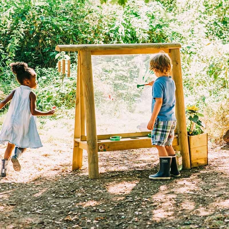 Plum Discovery Create And Paint Easel Outdoor Play Equipment