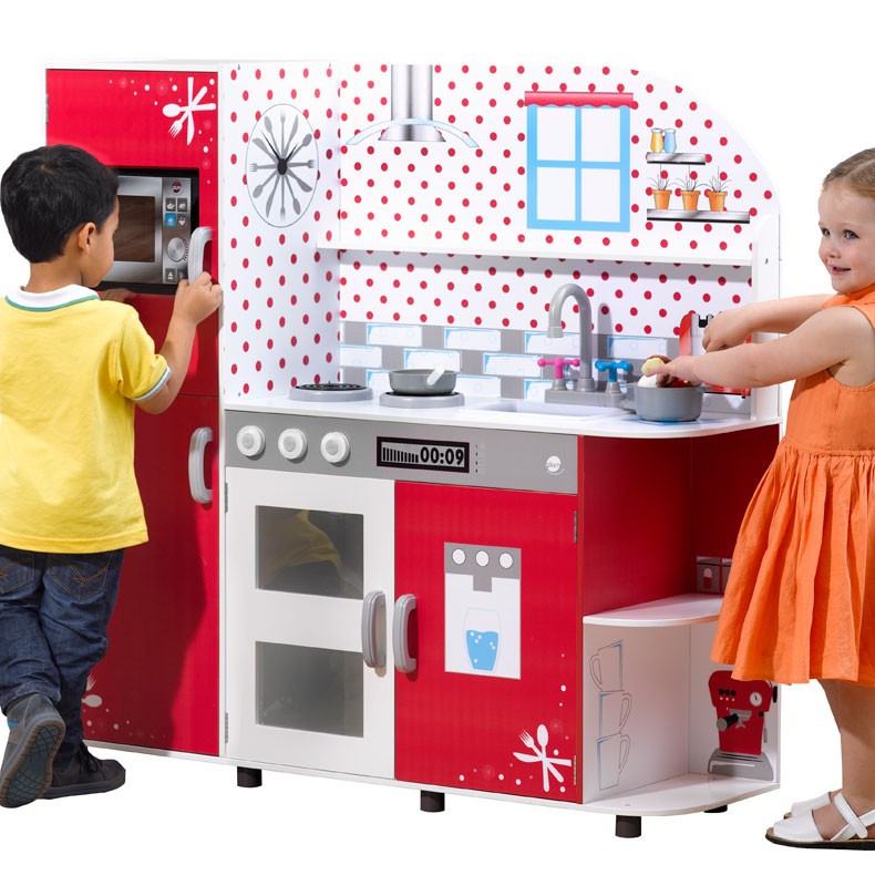 PLUM COOKIE INTERACTIVE WOODEN KITCHEN ON SALE £109 99