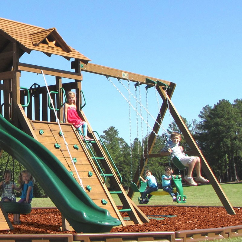 Creative Playthings Manchester With Fun Deck Swing Set 1