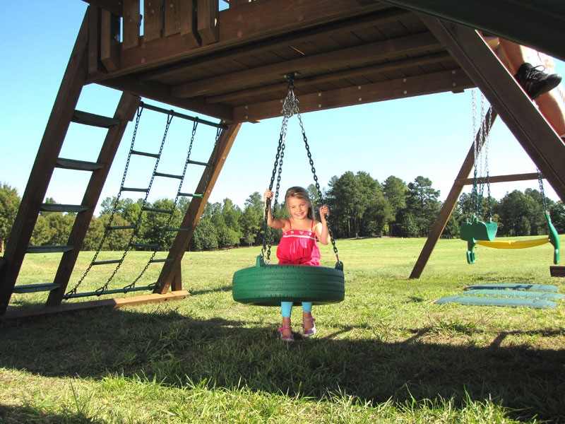 Creative Playthings Manchester With Fun Deck Swing Set 1