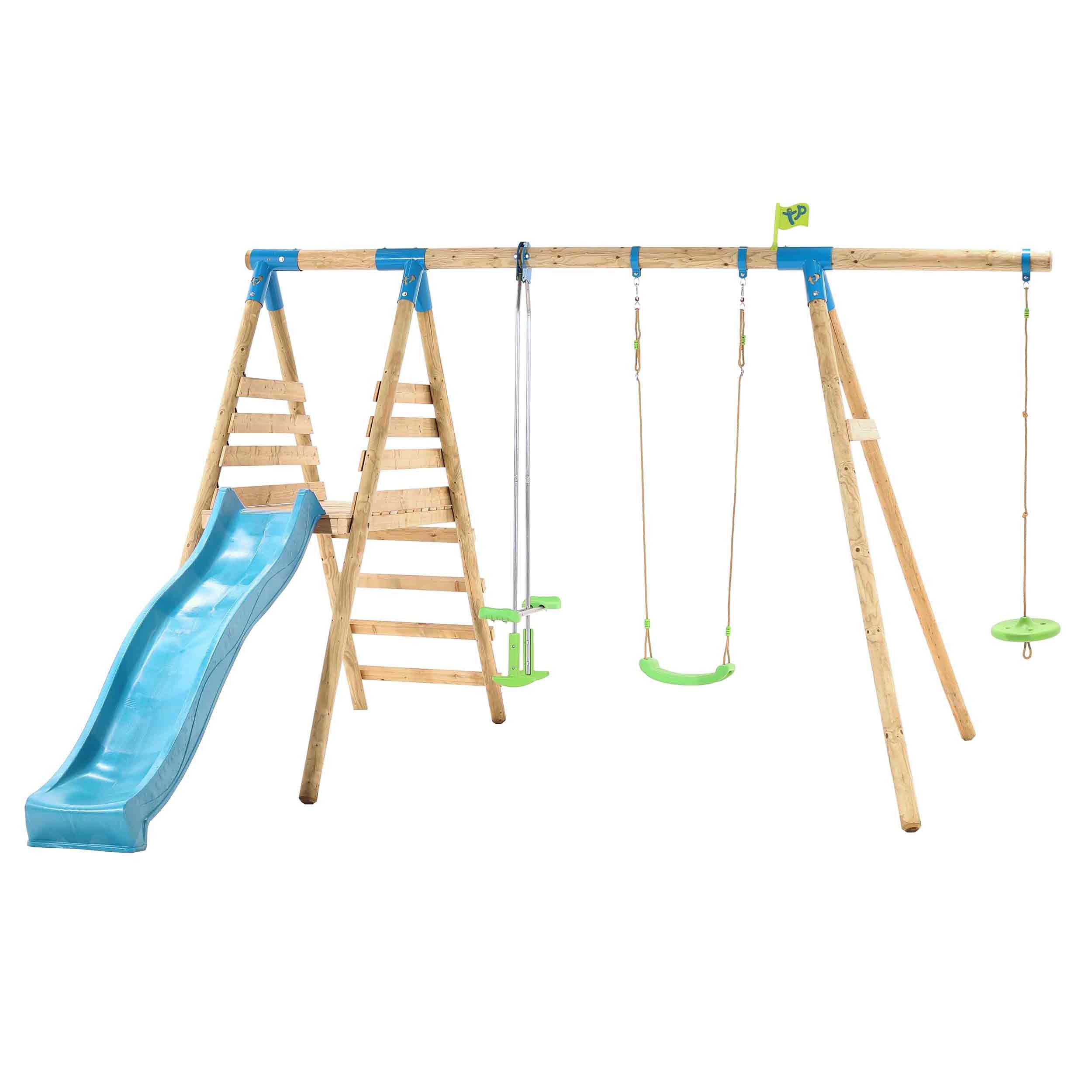 Tp Galapagos Wooden Swing Set Tp886p Swing Seat With