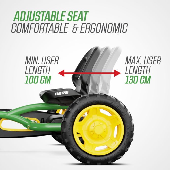 John deere pedal go kart discount