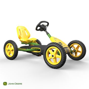 BERG Buddy John Deere Go Kart with brake free wheel and air tyres - 8715839026948