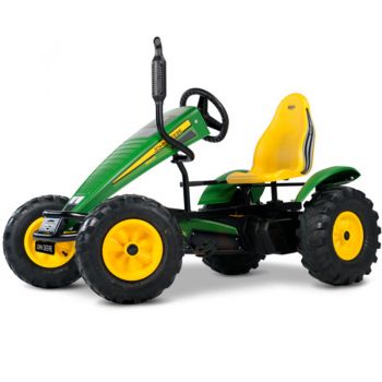 BERG John Deere BFR with brake free wheel, double  ballbearing steering, exhaust and Swing axle.  Suitable from 5 years to adult.