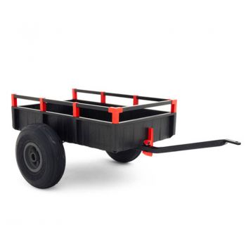 BERG large trailer with tipping feature.