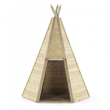 Plum great wooden Teepee 1.5m wide and 2.3m high.