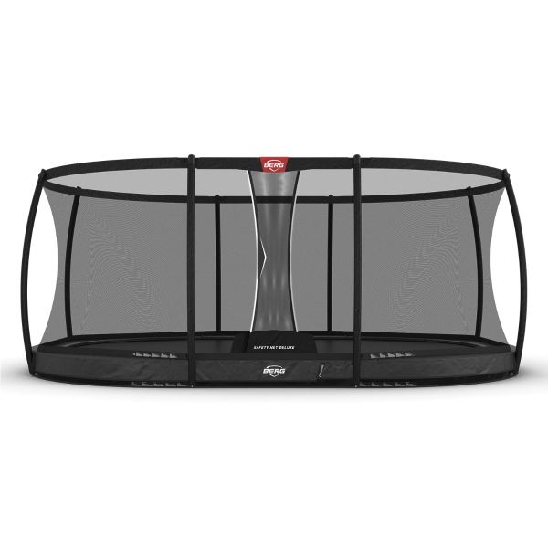 BERG Grand Champion InGround 520 Grey + Safety Net Deluxe - 8715839101379