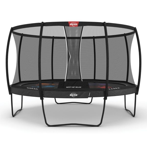 BERG Champion Regular 430 14ft Grey Levels + Safety Net Deluxe - 8715839101096