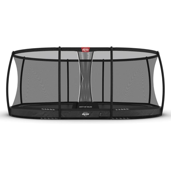 BERG Grand Elite InGround 520 Grey + Safety Net Deluxe - 8715839101423
