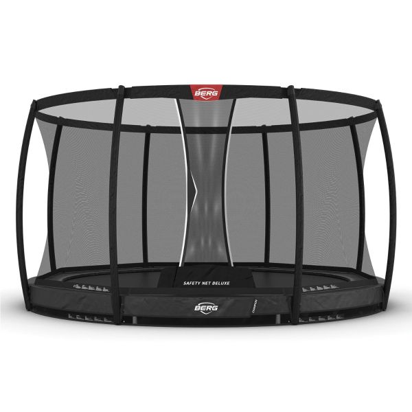 BERG Champion InGround 430 14ft Grey + safety Net Deluxe - 8715839084429