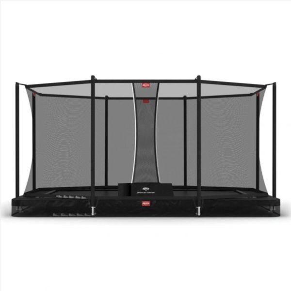 BERG Ultim Favorit InGround 410 Grey with Safety Net Comfort - 8715839084184