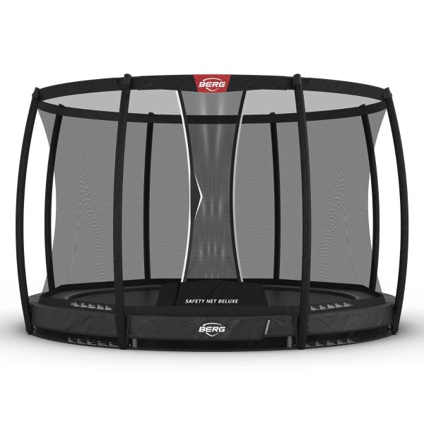 BERG InGround Champion 330 (11ft) Grey with safety net deluxe - 8715839084252