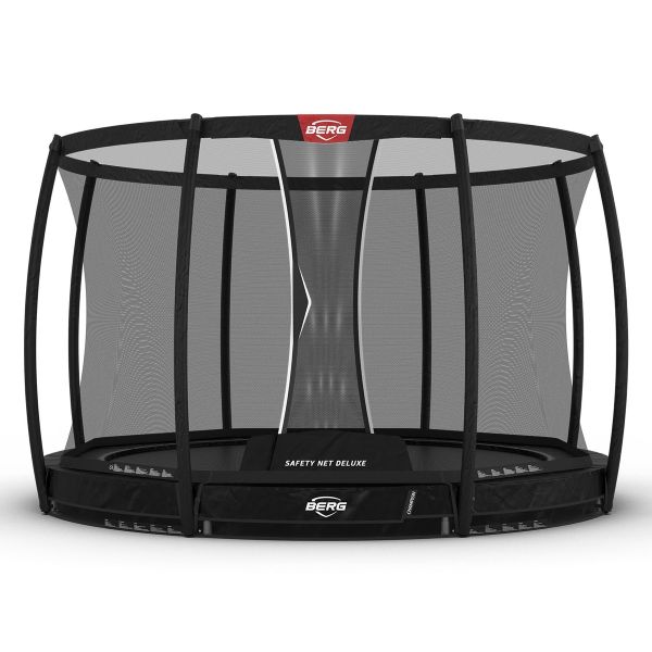 BERG Champion InGround 330 11ft Black + Safety Net Deluxe - 8715839084269