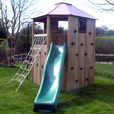 All Out Play Climbing Centre fast 3m (10ft) slide