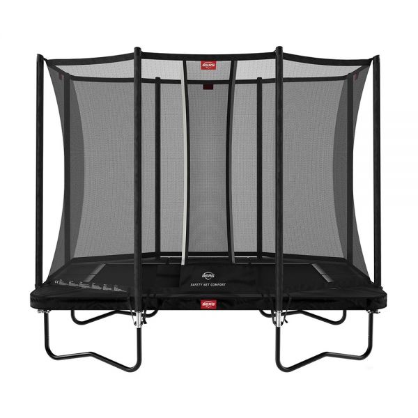 BERG Ultim FAVORIT 280cm Black with SAFETY NET