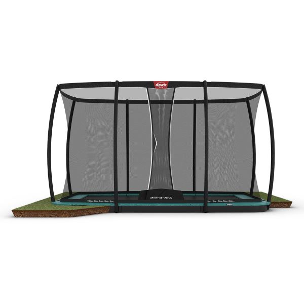 BERG Ultim Champion FlatGround 410 Green + Safety Net DLX XL - 8715839077483