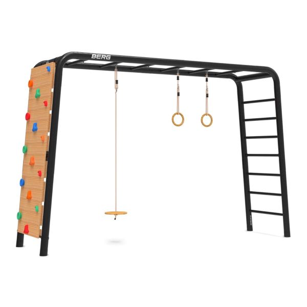 BERG Playbase Large TL (Disc swing+Rings+Climbing wall)