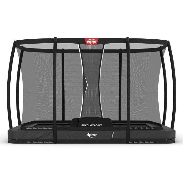 BERG Ultim Champion InGround 330 Grey + Safety Net Deluxe - 8715839084764