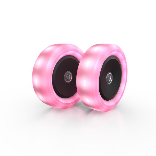 BERG Nexo Wheels 120x40mm Lights Pink