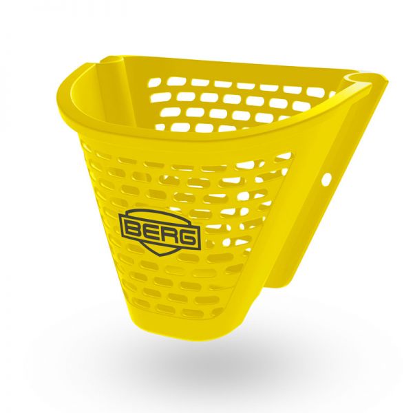 Buzzy basket yellow front.