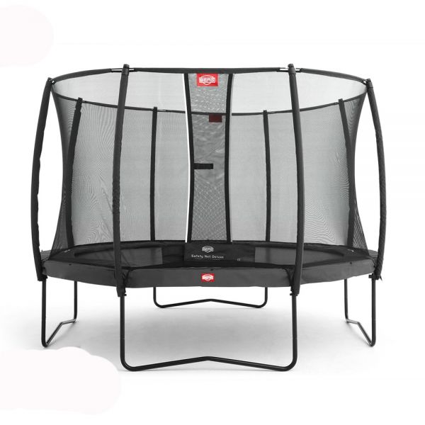 BERG Champion grey 430cm (14ft) with safety net deluxe.