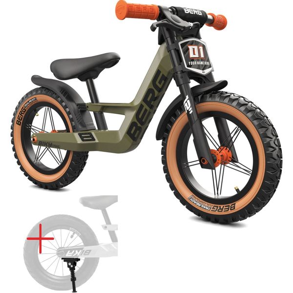 BERG Biky Trail Green with FREE Kickstand - 8715839090819