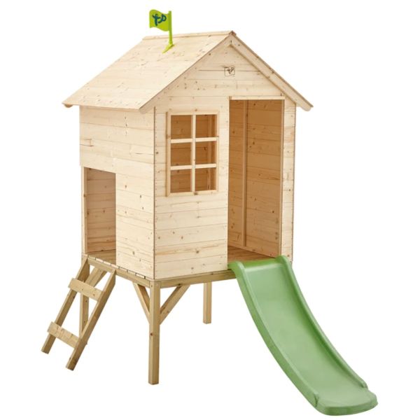 TP Sunnyside Wooden Tower Playhouse with Slide - 5021854913075